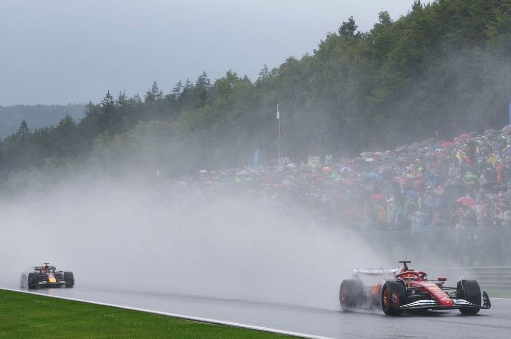 Charles Leclerc, Ferrari, Max Verstappen, Red Bull Racing