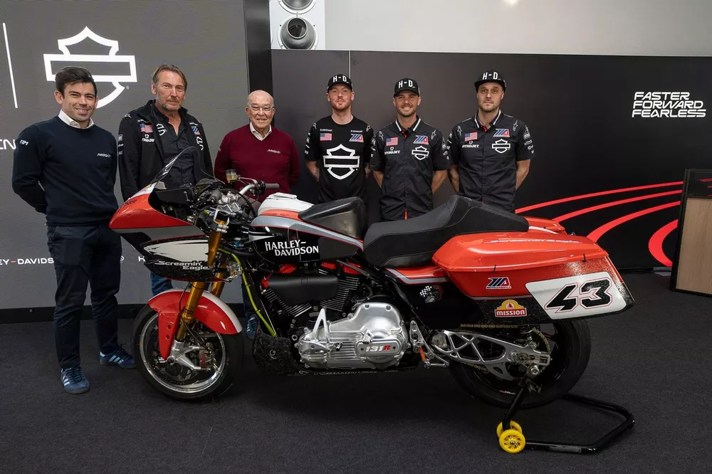 Harley-Davidson press conference 
