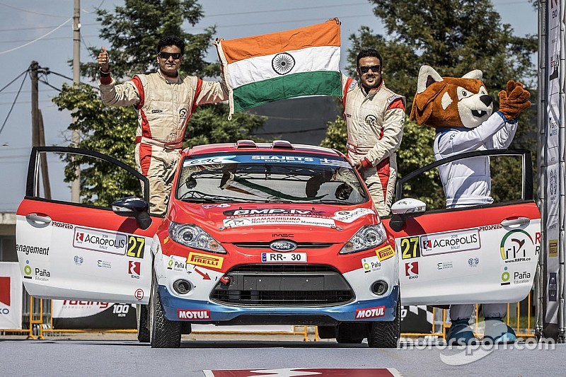 Ghosh victorious on European Rally Championship debut in Greece