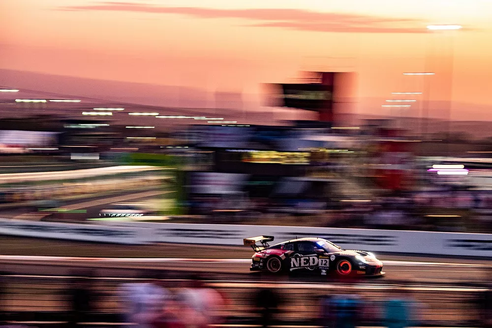 #12 NED Racing Team Porsche GT3 R: David Calvert-Jones, Romain Dumas, Jaxon Evans