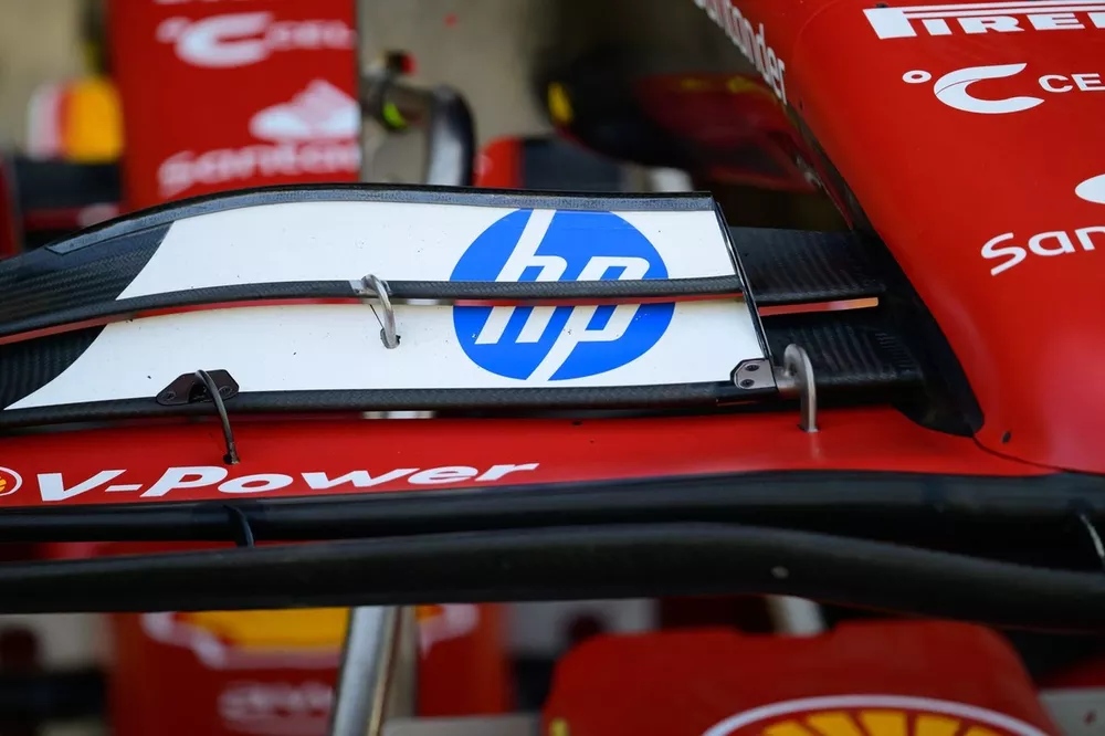Ferrari SF-24, voorvleugel detail