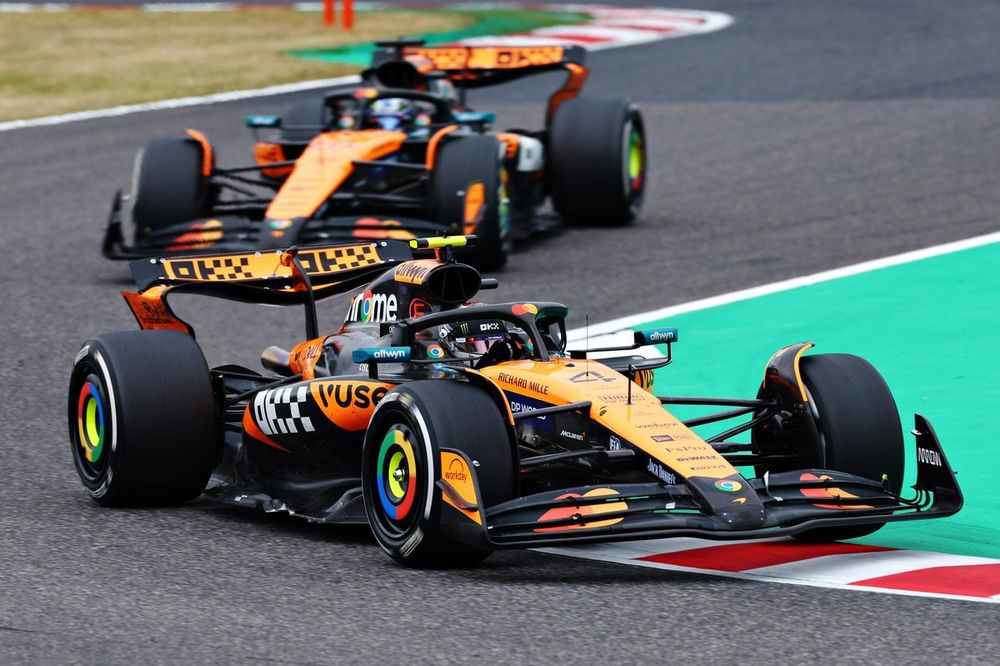 Lando Norris, McLaren, Oscar Piastri, McLaren