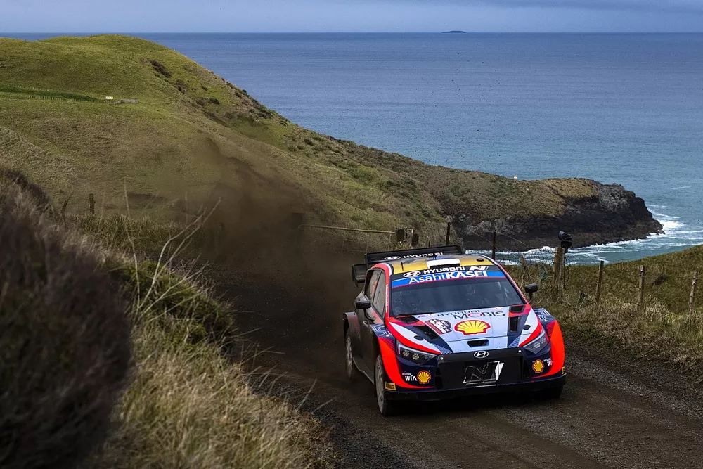 Ott Tanak, Martin Jarveoja, Hyundai World Rally Team Hyundai i20 N Rally1