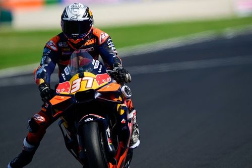 Pedro Acosta lidera con KTM el test de MotoGP en Misano