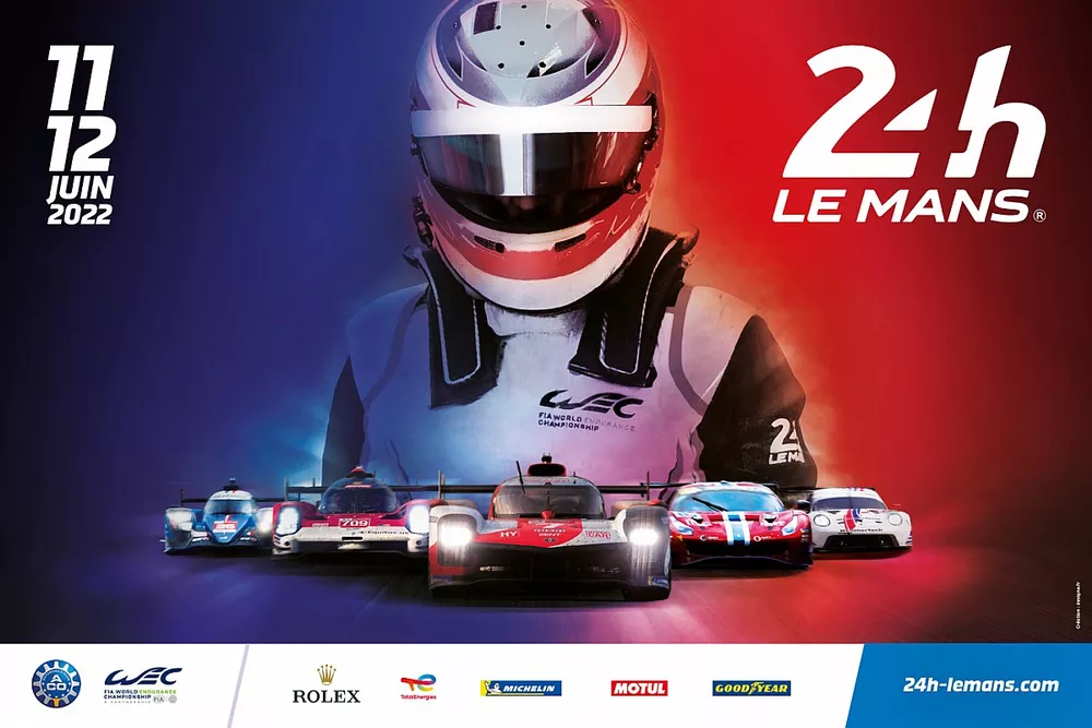 L'affiche des 24 Heures du Mans 2022