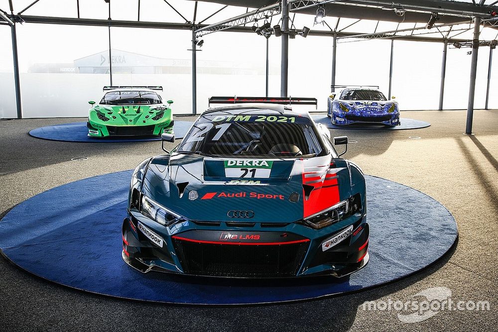 Audi R8 LMS seg&uacute;n la normativa 2021 del DTM