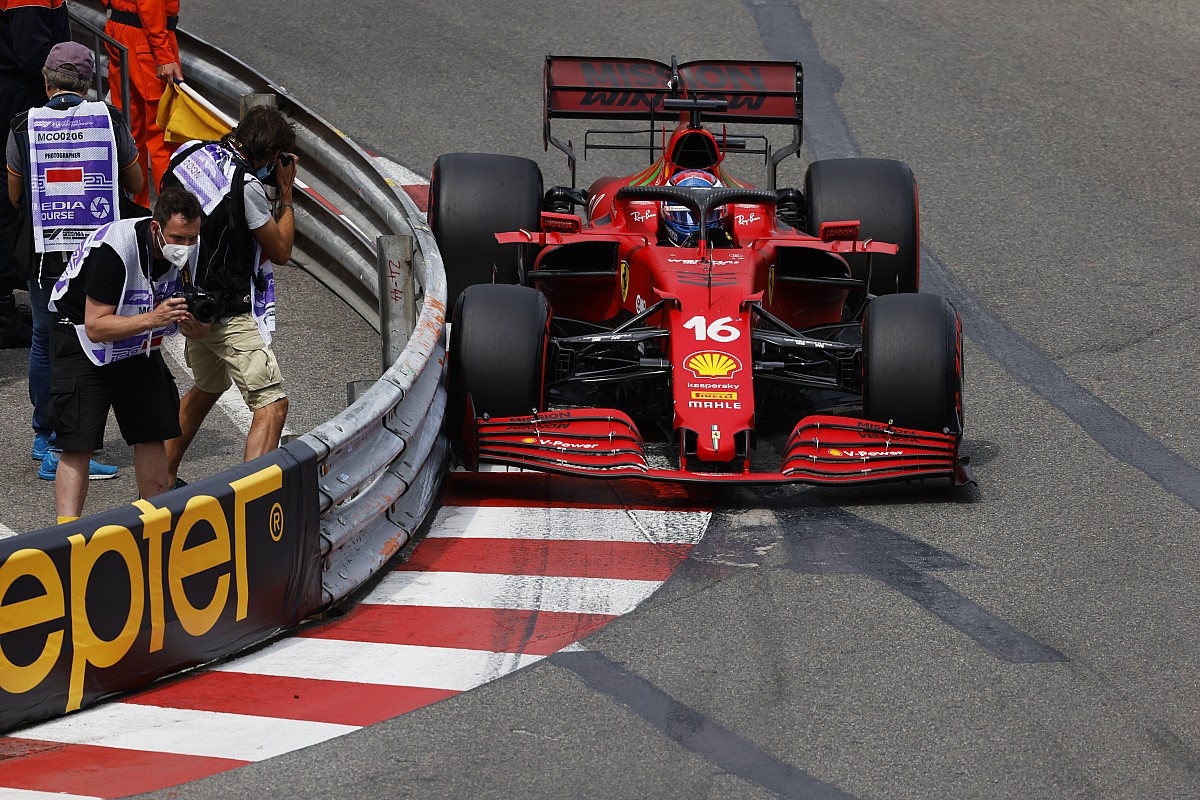 （日本未発売）F1 フェラーリ　シャルルルクレール.2021年モナコGP1:5 日本未発売）F1 フェラーリ シャルルルクレール.2021年モナコGP1