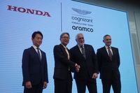 Honda aspira al t&iacute;tulo en la F1 con Aston Martin desde el inicio