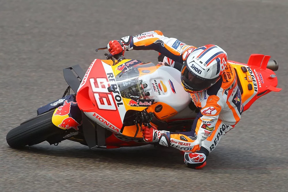 Marc Marquez, Repsol Honda Team crash