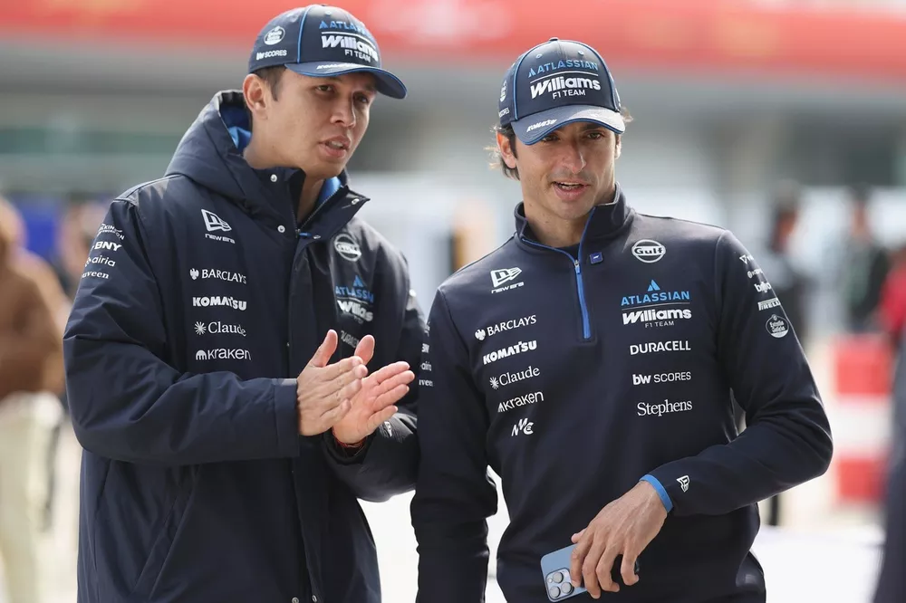 Alexander Albon, Williams, Carlos Sainz, Williams