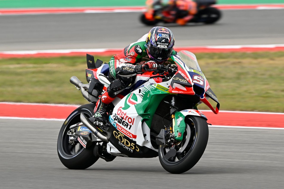 Zarco a gâché sa course en percutant Bastianini