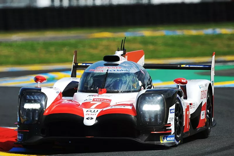 #7 Toyota Gazoo Racing Toyota TS050: Mike Conway, Kamui Kobayashi, Jose Maria Lopez