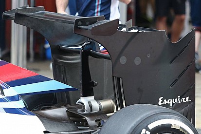 Formel-1-Test in Barcelona: Williams überrascht mit Heckflügel-Konstruktion