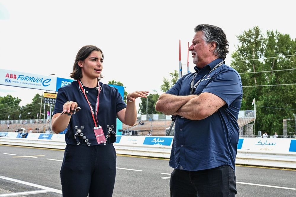 Jamie Chadwick, Michael Andretti, Owner, Andretti Global 