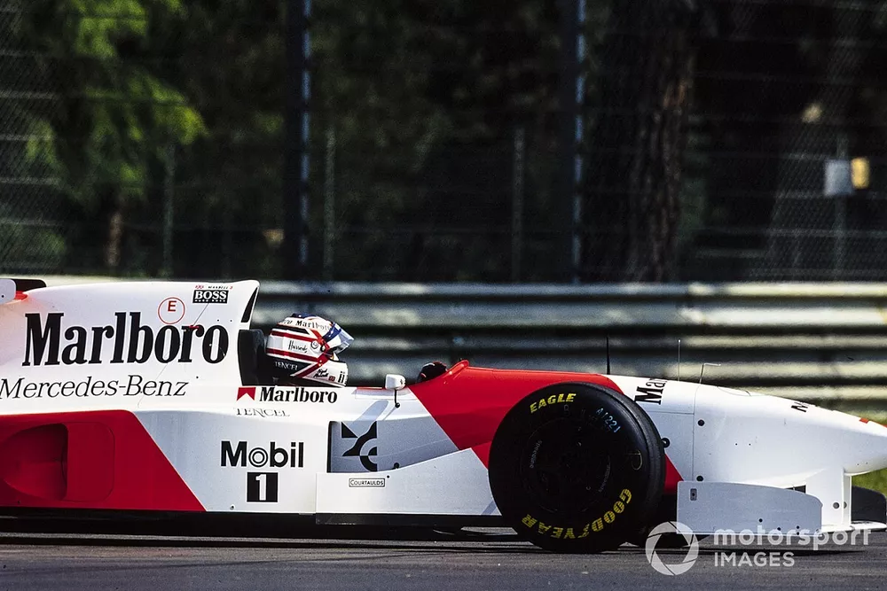 ナイジェル・マンセルのF1キャリアを終わらせたマシン：マクラーレンMP4/10