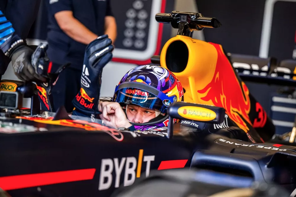 Kalle Rovanpera test in a Red Bull Formula 1 car at the Red Bull Ring 