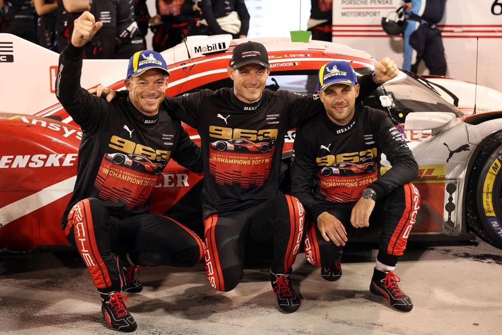 #6 Porsche Penske Motorsport Porsche 963: Kevin Estre, Andre Lotterer, Laurens Vanthoor