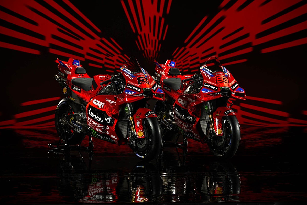 Fotogallery MotoGP | Ecco la Ducati Desmosedici GP25 di Bagnaia e Marquez