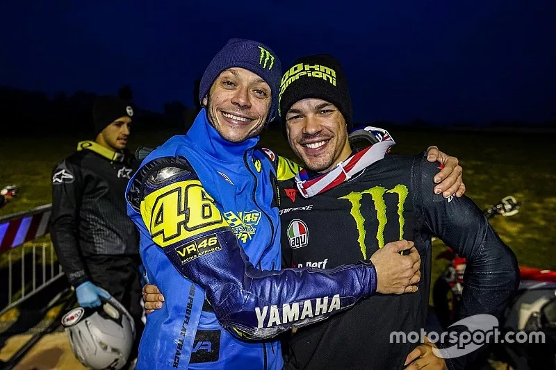 Valentino Rossi et Franco Morbidelli