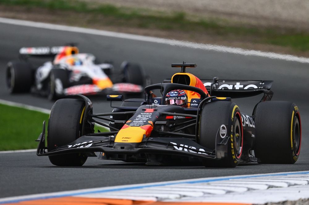 Max Verstappen, Red Bull Racing, Isack Hadjar, Racing Bulls Team