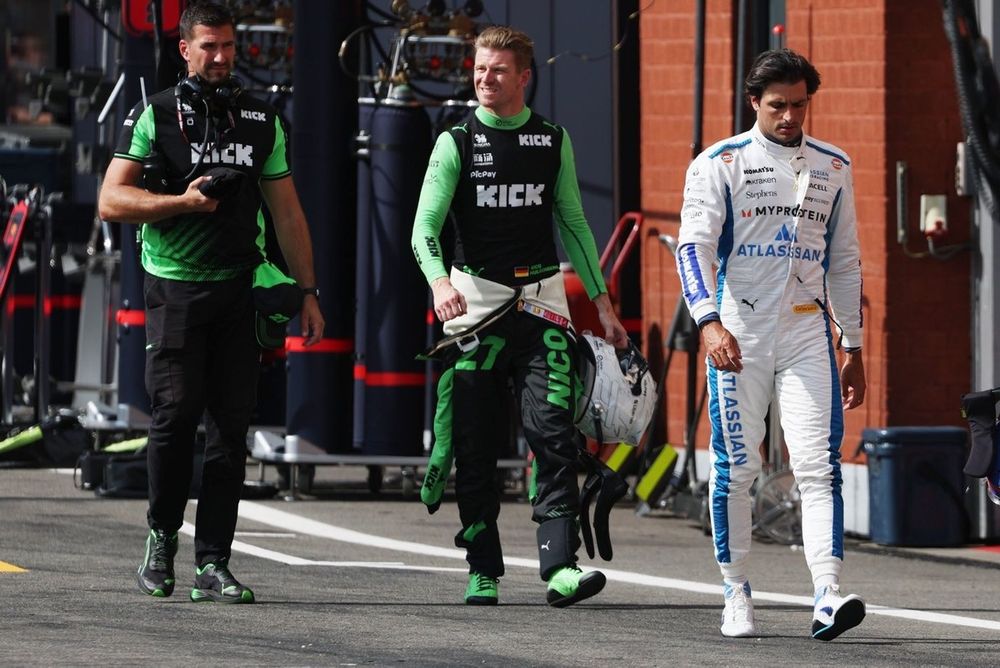 Nico Hulkenberg, Sauber, Carlos Sainz, Williams