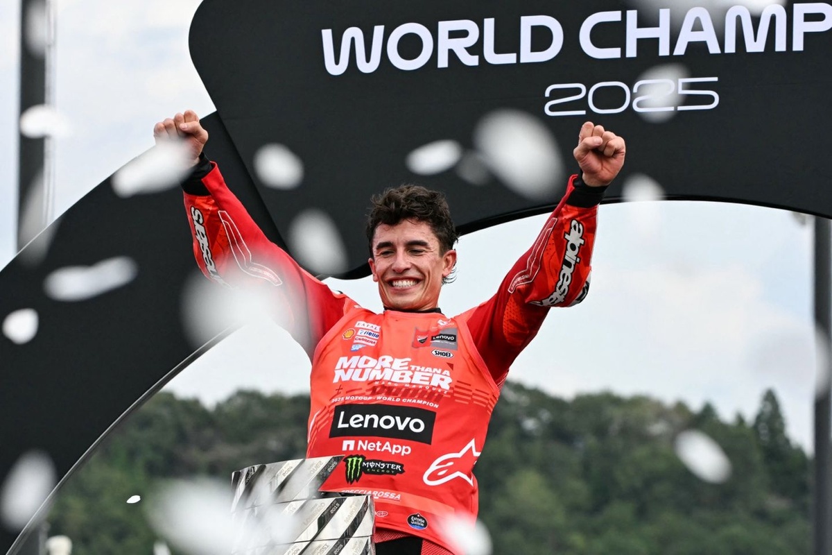 MotoGP Japanese GP: Marquez crowned nine-time champion, Bagnaia wins