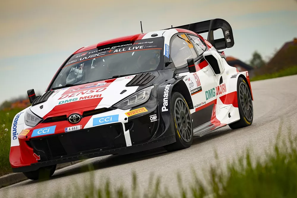Elfyn Evans, Scott Martin, Toyota Gazoo Racing WRT Toyota GR Yaris Rally1