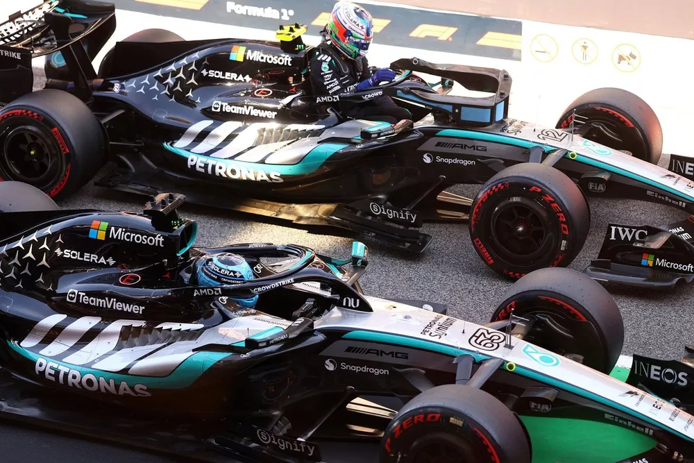 George Russell, Mercedes, Andrea Kimi Antonelli, Mercedes