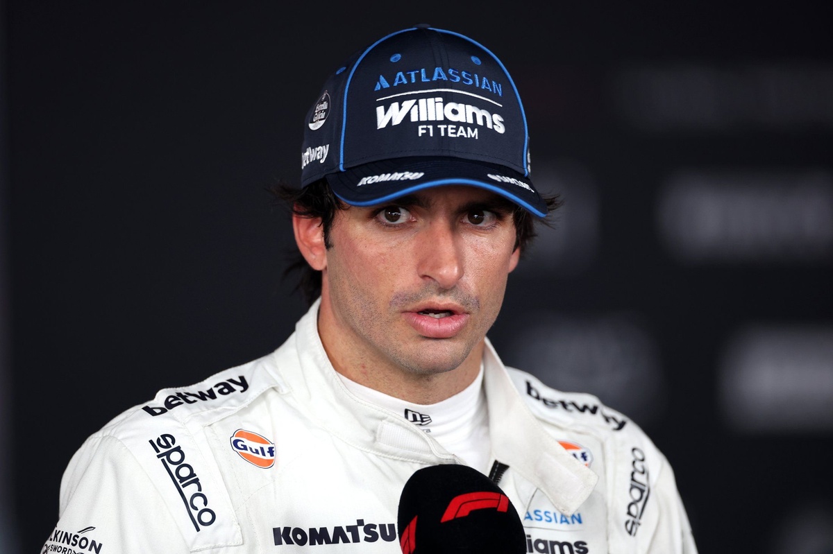 Sainz celebra el paso adelante de Williams: "La Q3 es una sorpresa"
