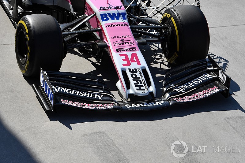 F1ハンガリーテスト初日:3チームが来季用フロントウイングを実験投入