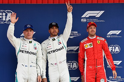 La grille de départ du GP d'Espagne