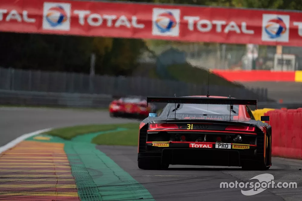 #31 Audi Sport Team WRT Audi R8 LMS GT3: Christopher Mies, Kelvin van der Linde, Dries Vanthoor