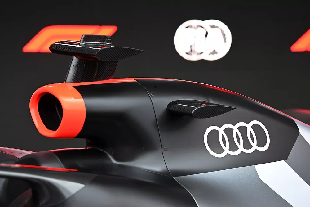 El concept de un coche de F1 que presentó Audi