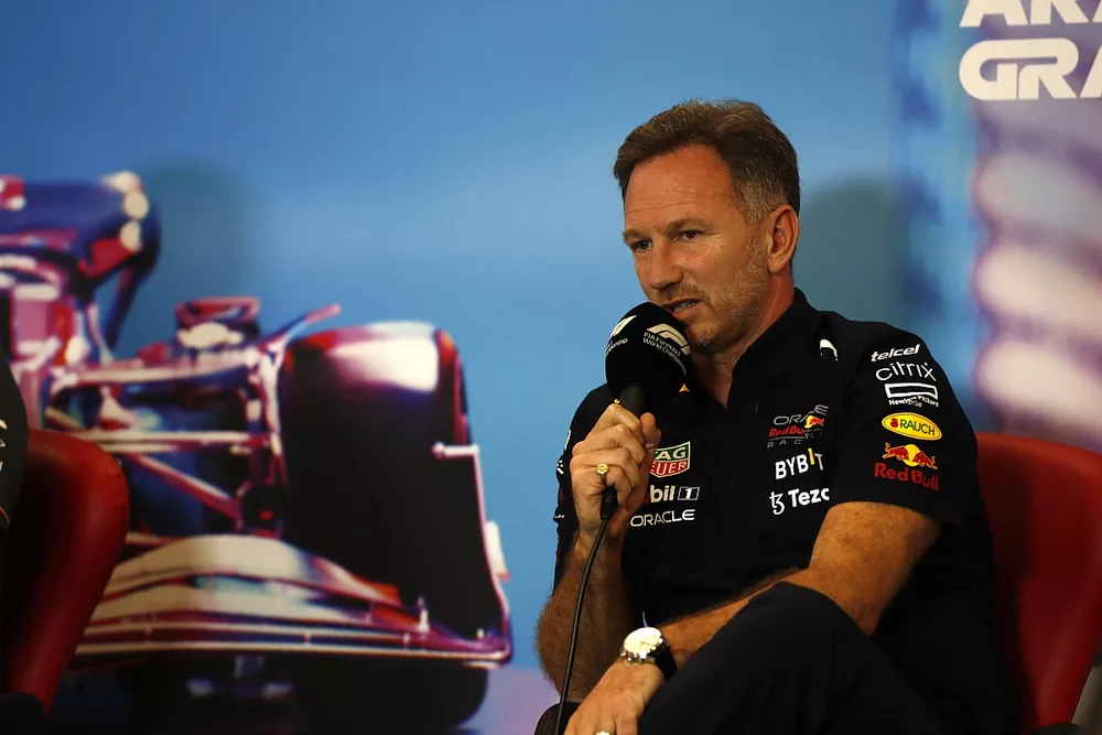 Christian Horner, Team Principal, Red Bull Racing Press Conference 