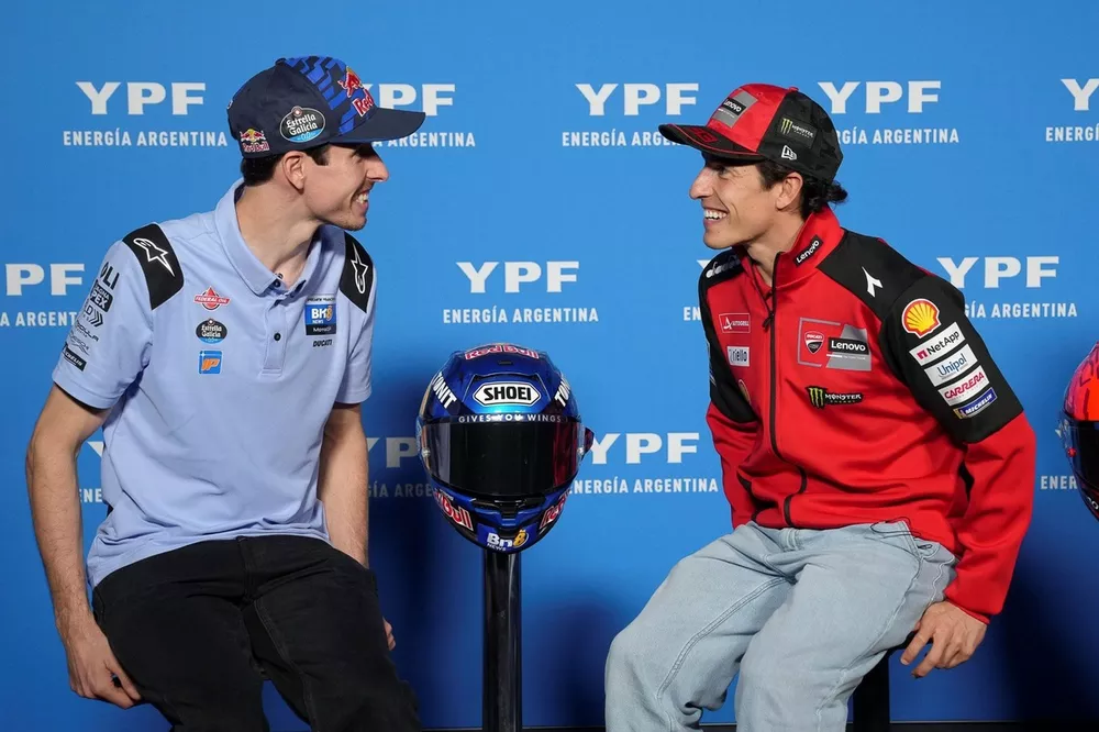 Marc Marquez, Ducati Team, Alex Marquez, Gresini Racing