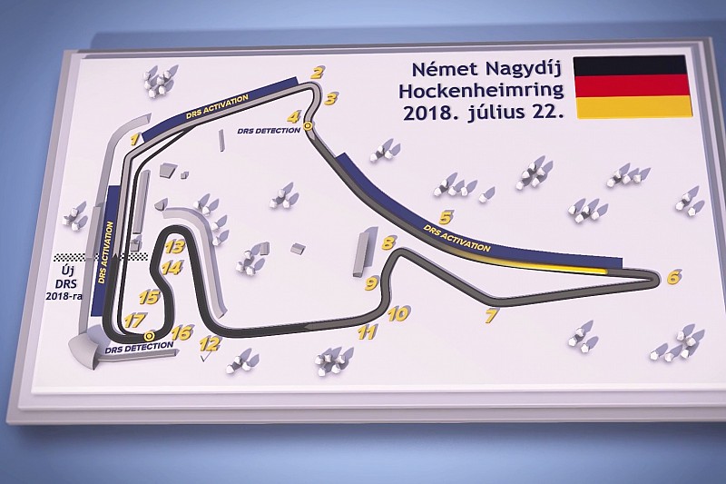 Magyar F1-es pályabemutató videó a Német Nagydíjról