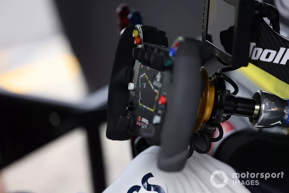 Triple Eight GT style Supercars steering wheel