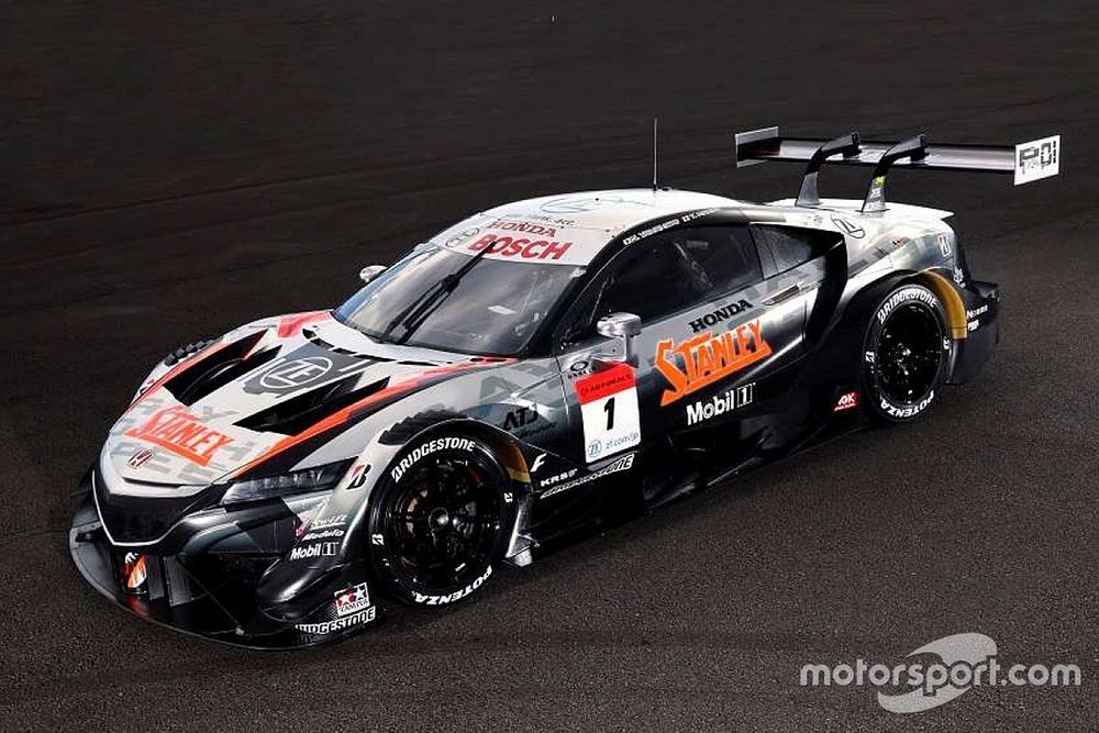 たつみ EBBRO STANLEY NSX-GT No.1 2021 Kunimitsu Honda reveals new Super GT sponsor for 2021