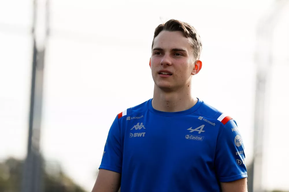 Oscar Piastri, pilote de r&eacute;serve Alpine