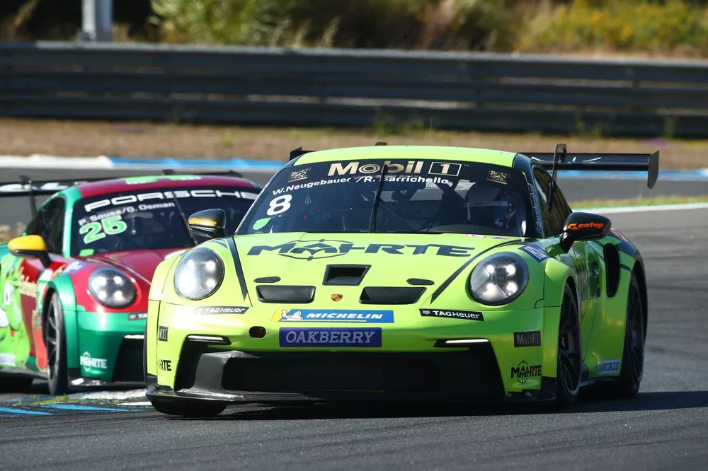 Werner Neugebauer e Rubens Barrichello
