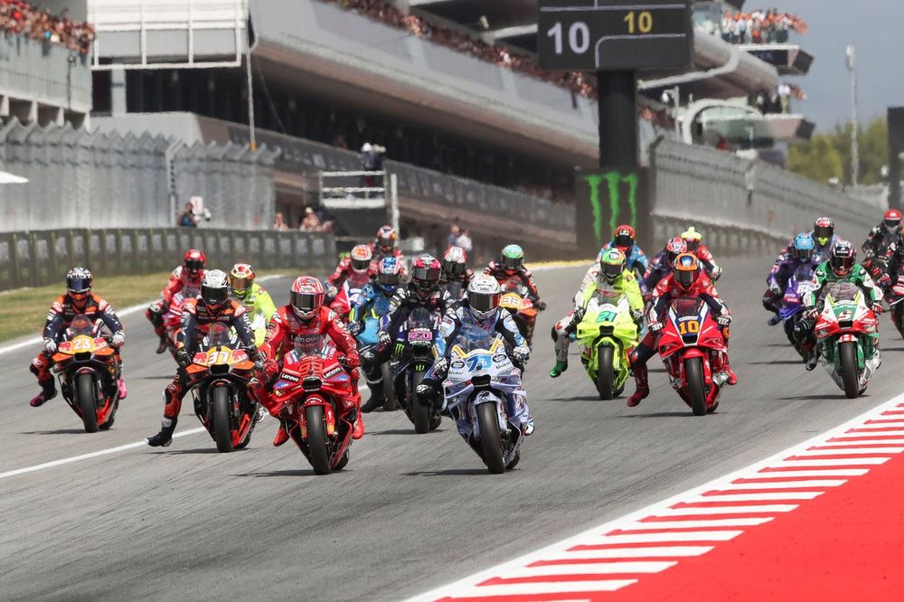 La salida de la carrera