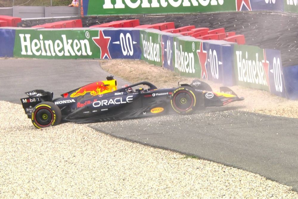 Accidente Verstappen Zandvoort FP1