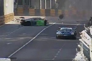 VIDEO: un accidente en Macao deja herido al piloto Ya Qi Zhang 