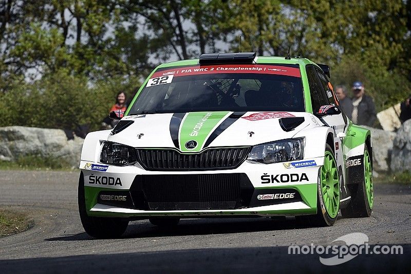 Andreas Mikkelsen, Anders J&auml;ger, Skoda Fabia R5, Skoda Motorsport
