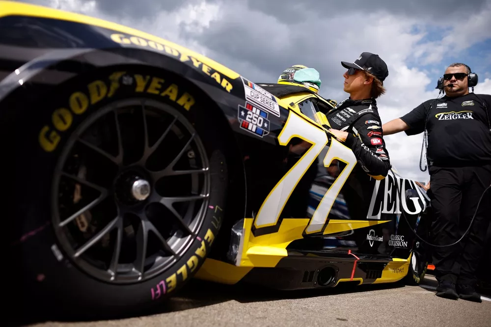 Carson Hocevar, No. 77 Spire Motorsports Chevrolet
