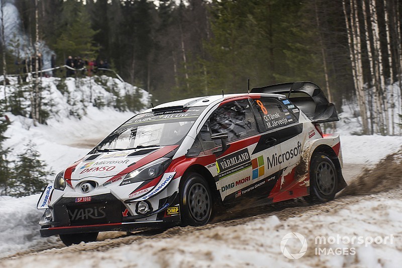 Sweden WRC: Tanak stretches lead over runner-up battle