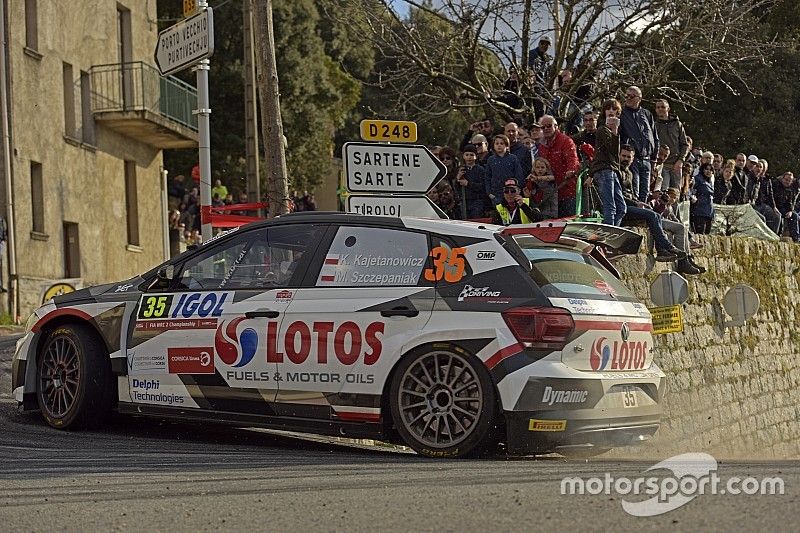 Kajetan Kajetanowicz, Maciej Szczepaniak, Volkswagen Polo R5, WRC 2, Tour de Corse