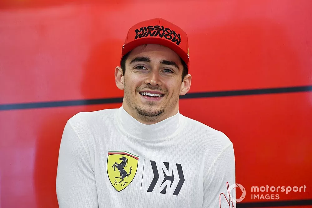 Charles Leclerc, Ferrari in de garage