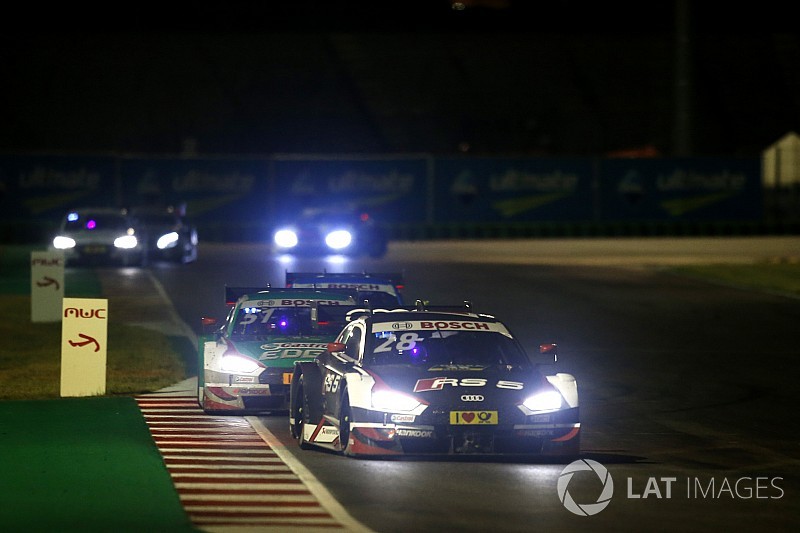 DTM Misano: Duval pakt eerste pole in natte kwalificatie