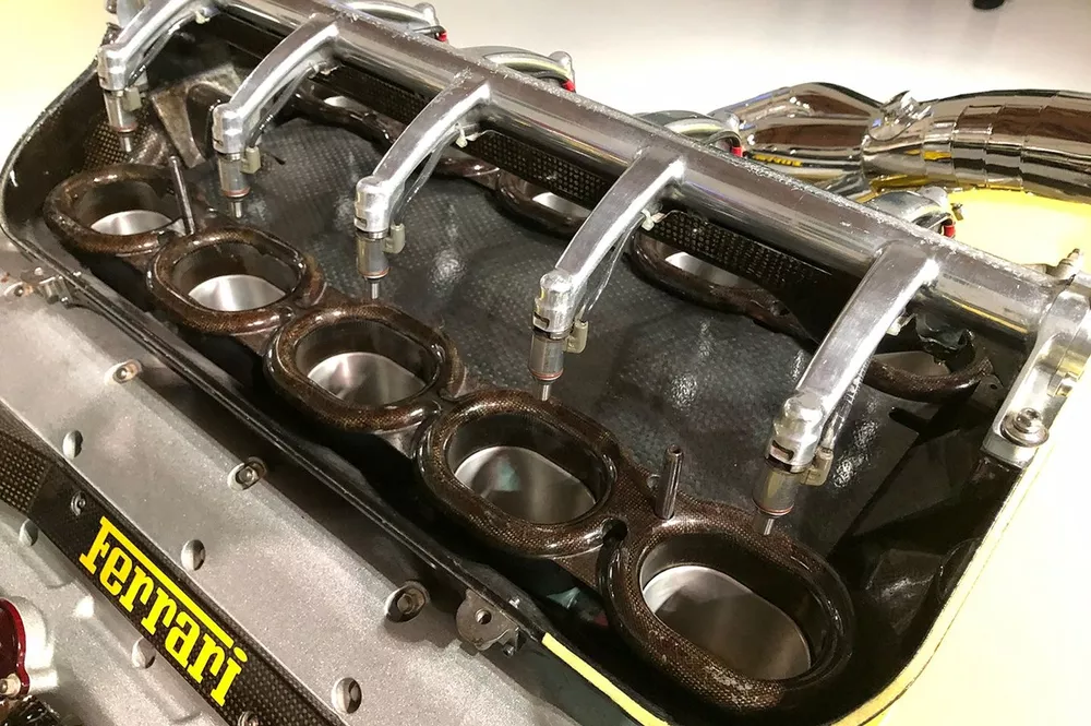 Ferrari's V10-motor